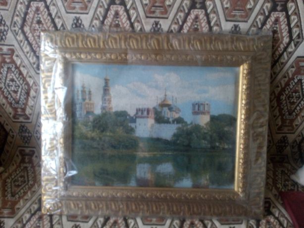 Картина *Новодевичий монастырь*-гобелен