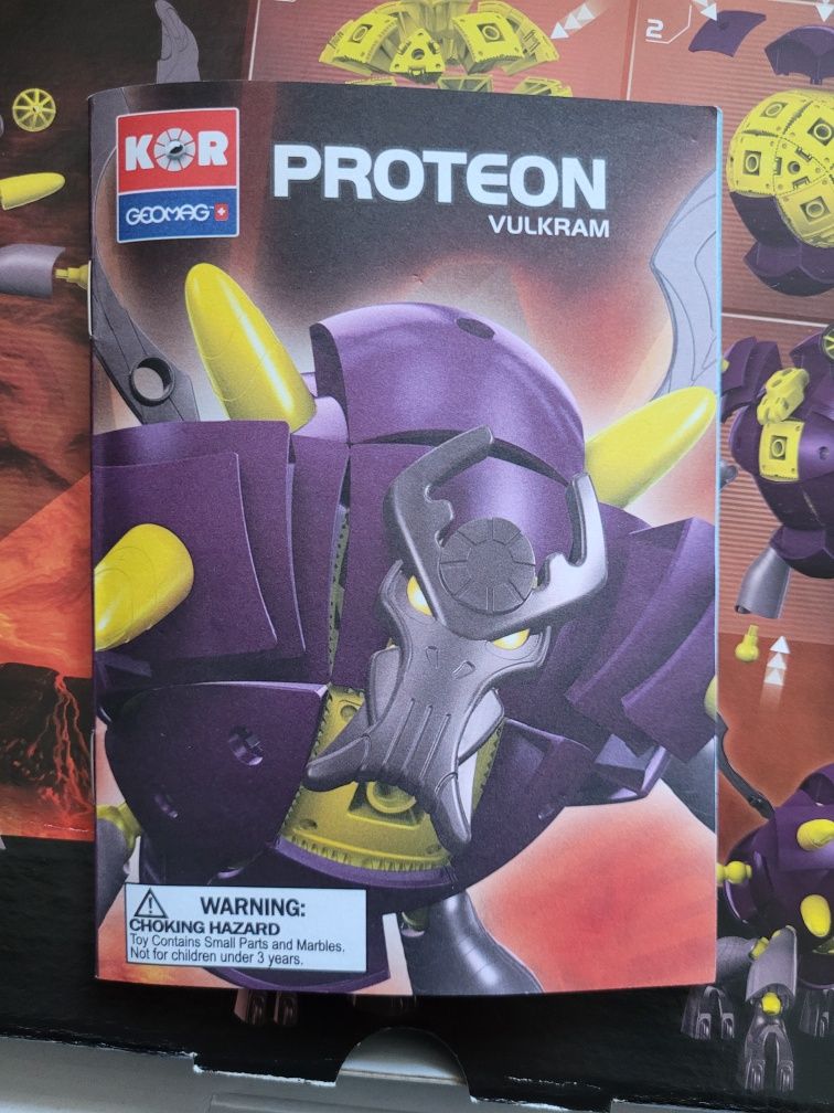 Geomag kor Proteon Vulkram klocki