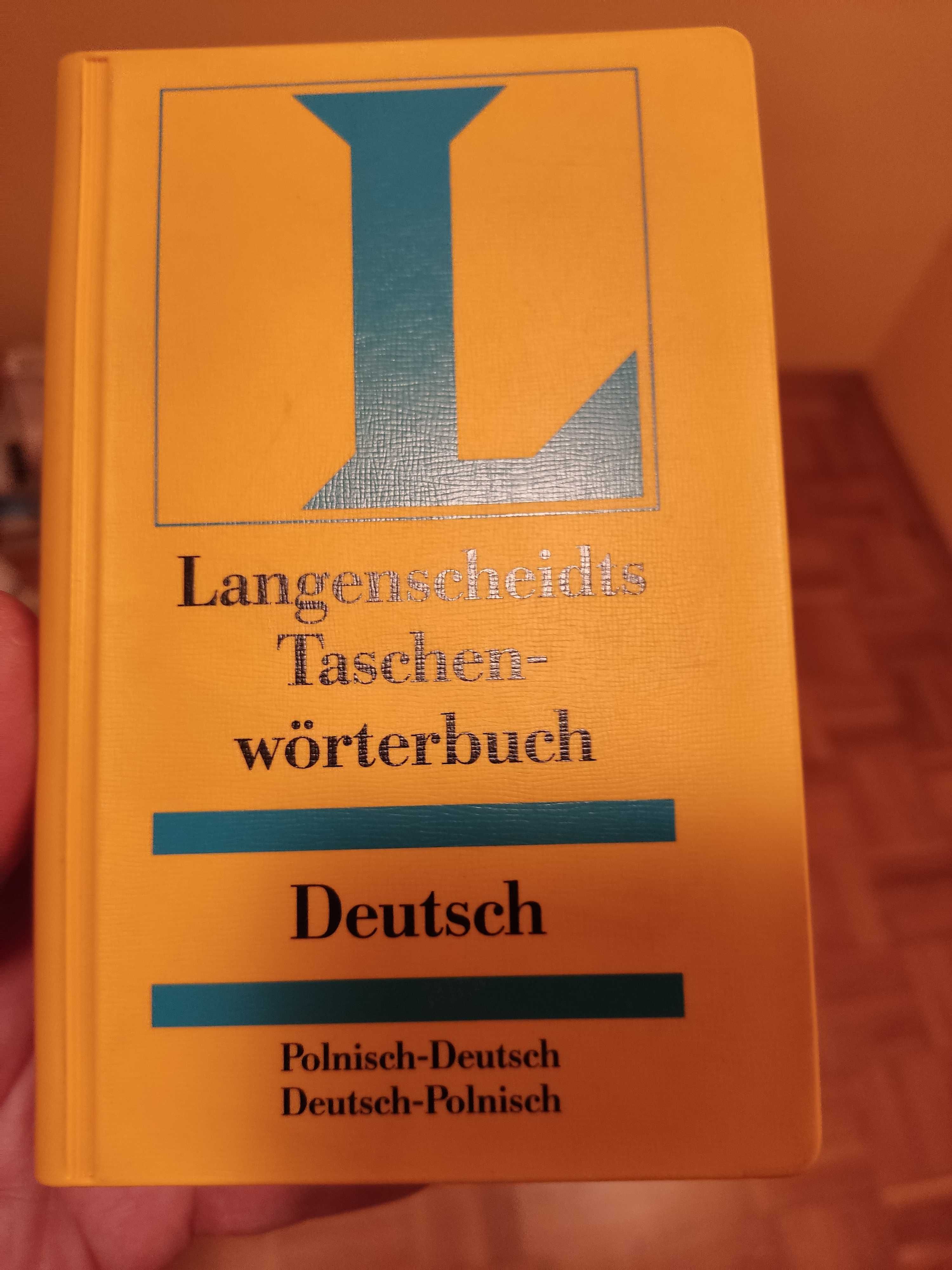 langenscheidt taschenwörterbuch deutsch słownik języka niemieckiego