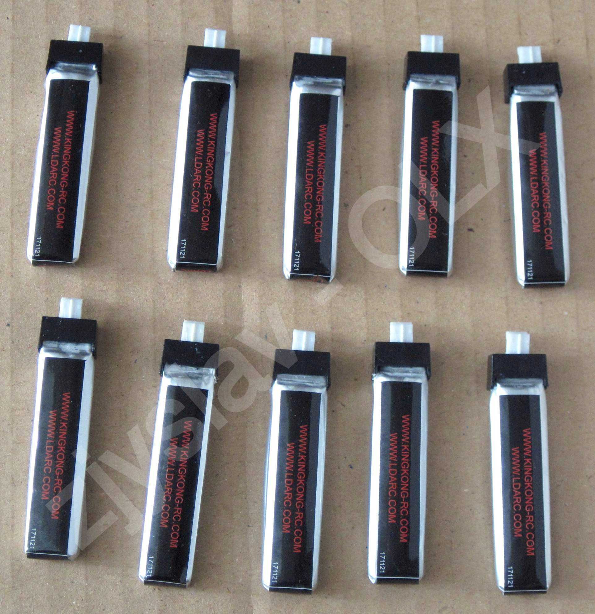 Akumulatory baterie LiPo 1s 3.7V HV LDARC 250mAh 30/60c PH2.0 10szt