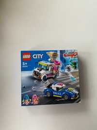 NOWE LEGO City 60314 Policyjny pościg za furgonetką z lodami
