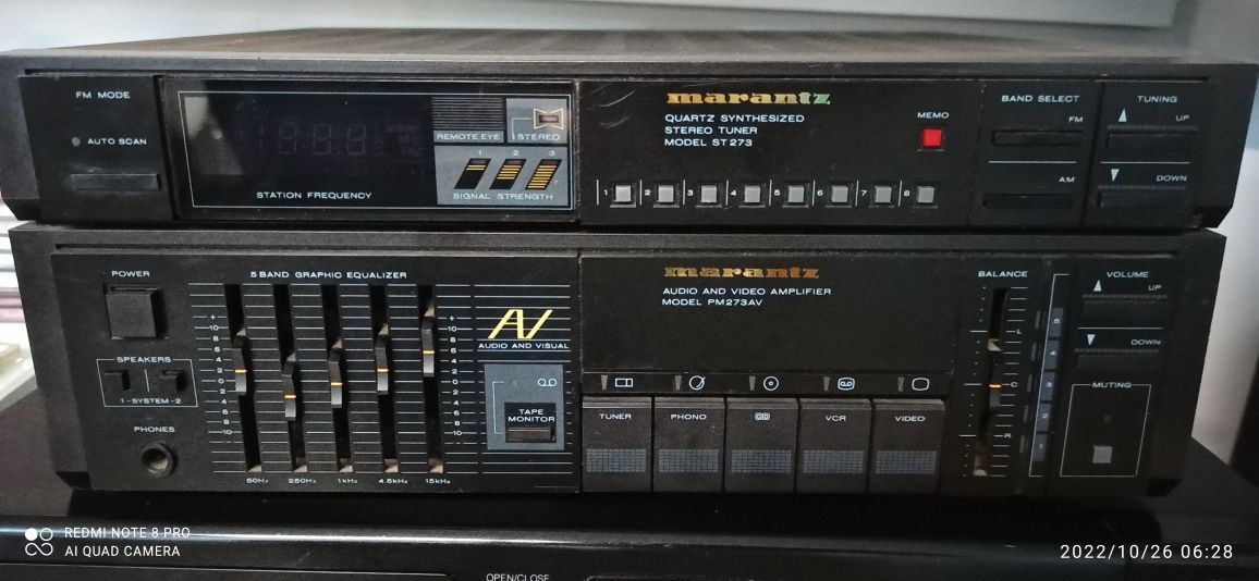 Marantz wzmacniacz i tuner