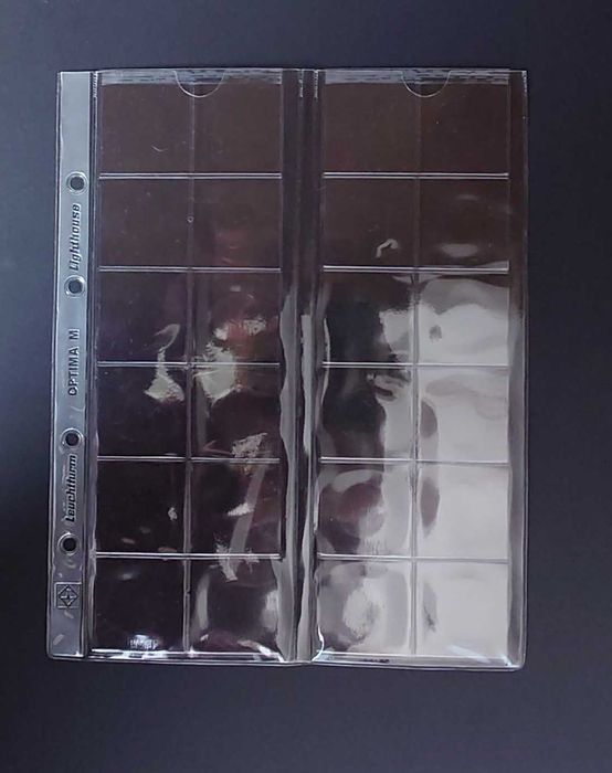 Segregator na monety + karty na monety