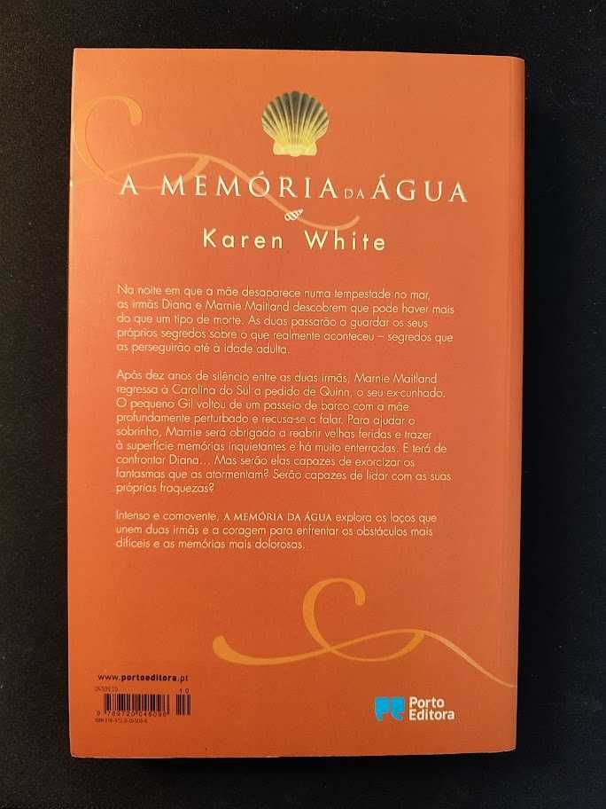 (Env. Incluído) A Memória da Água de Karen White