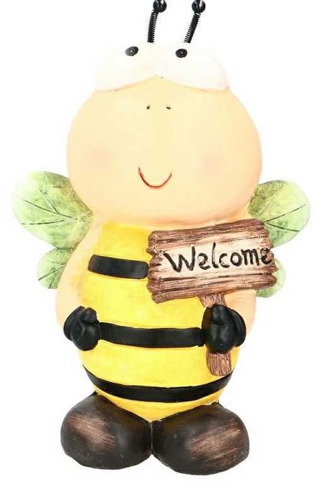 Pszczoła OGRODOWA duża ozdoba do ogrodu ogródka figurka ogrodowa 36 cm
