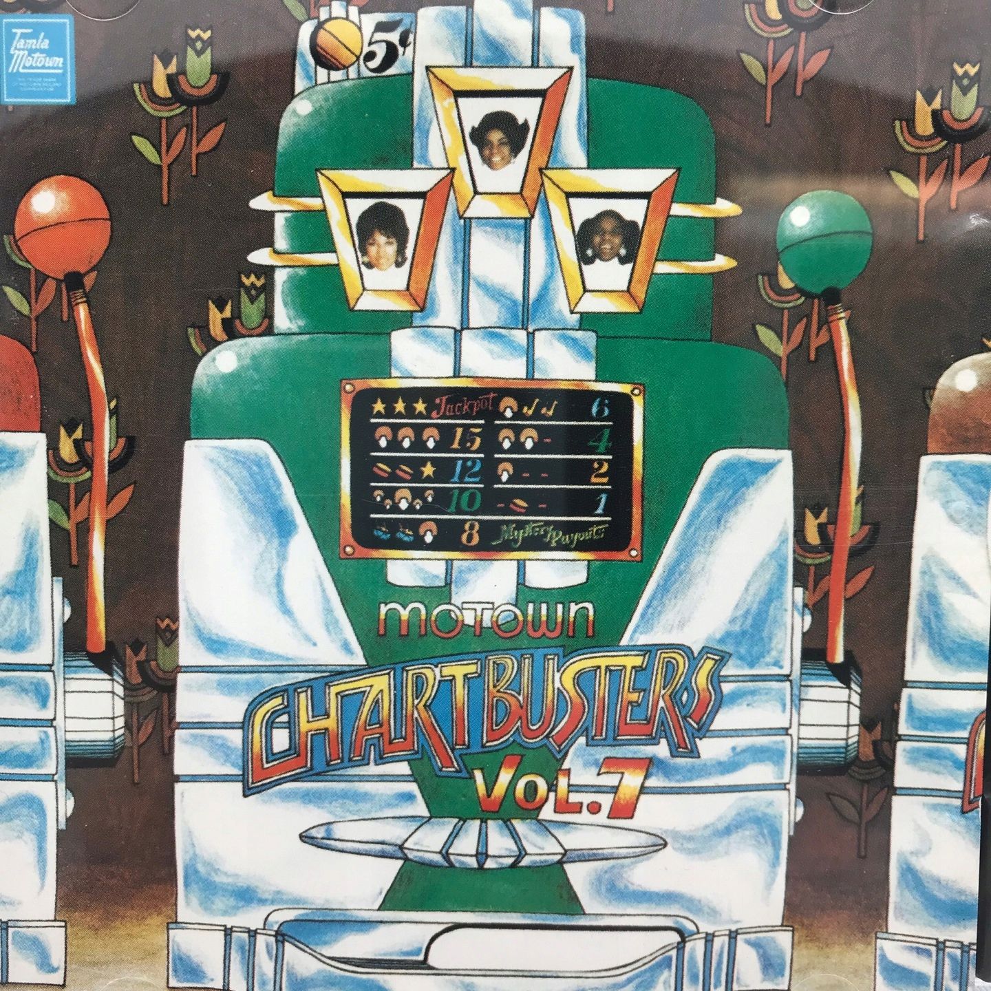 Cd - Various - Motown Chartbusters Volume 7 Składanka 1989