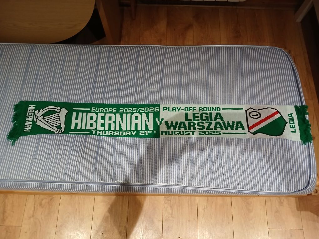 Szalik Hibernian FC Edynburg - Legia Warszawa - 21.08.2025