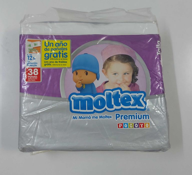 FRALDAS de BEBÉ  Moltex - Tam.6