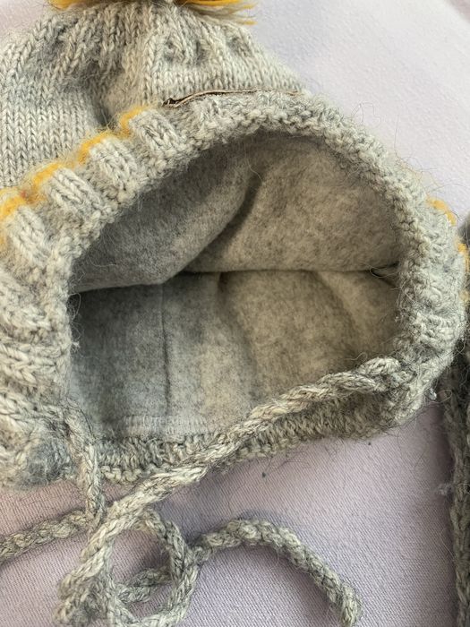 Шапка і шалік, набір, шапочка зимова дитяча