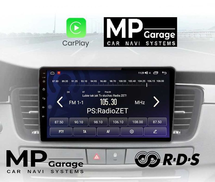 Radio Peugeot 508  Android_11 LTE CarPlay/AA Qled Gwarancja/Montaż!!!