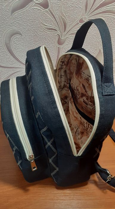 Рюкзак джинсовый