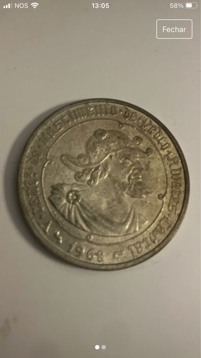 50 escudos Pedro Álvares Cabral 1968