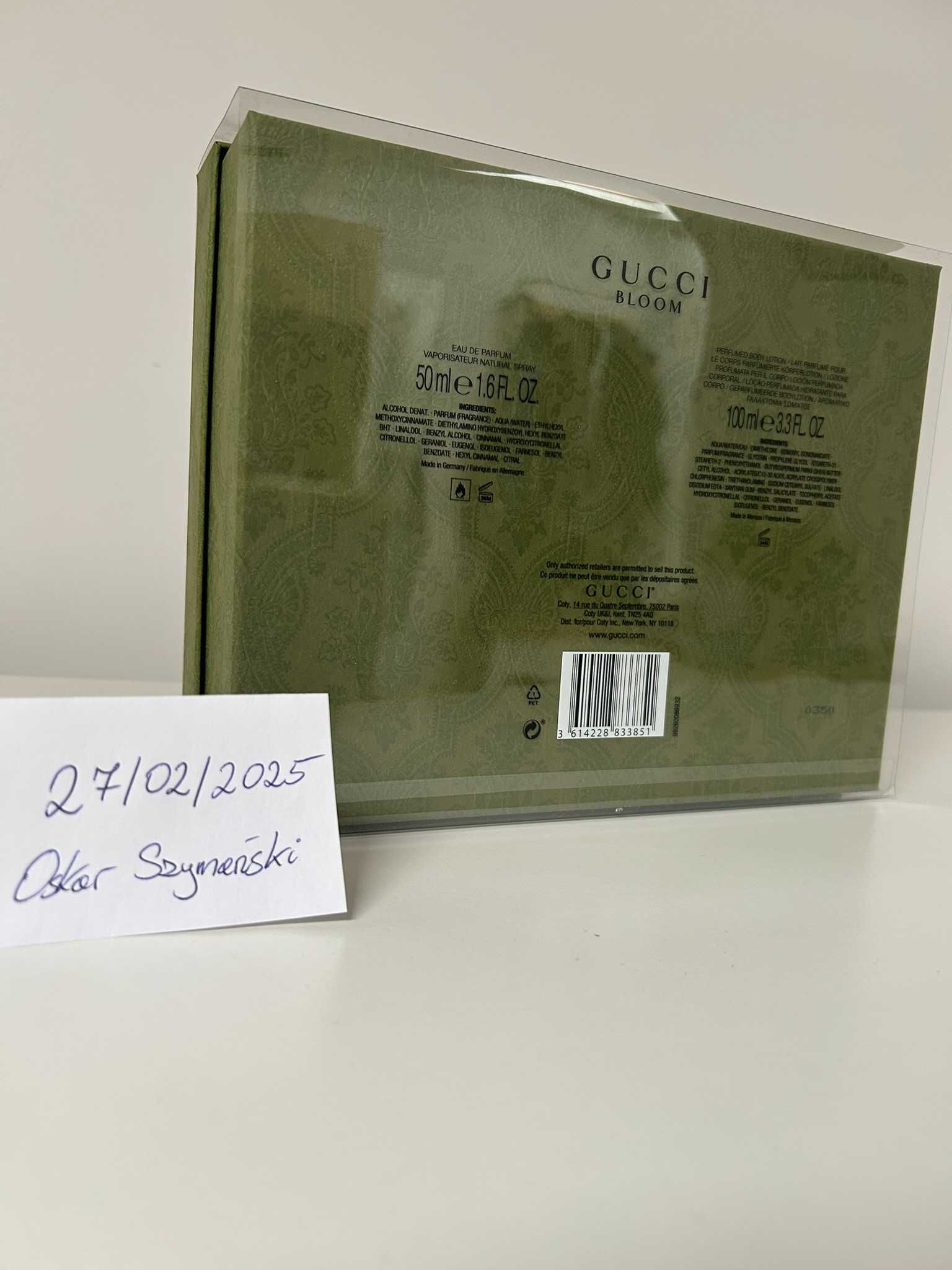 Gucci Bloom edp 50ml + body lotion 100ml