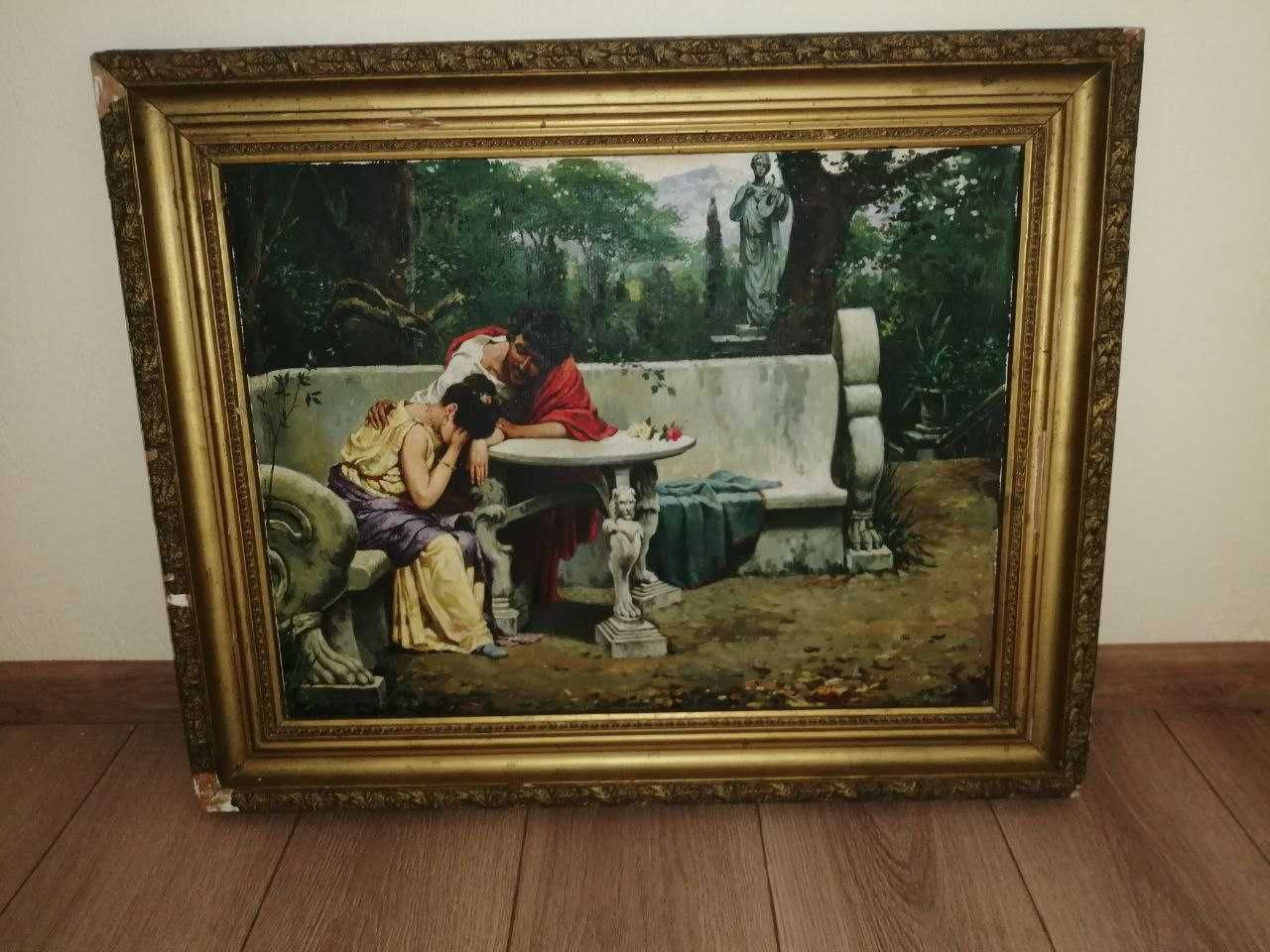 Картина художника Черняховского А. "Итальянская сцена"