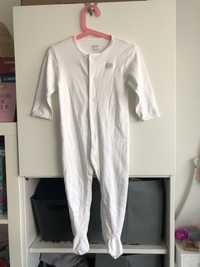 Pajacyk pajac 92 piżama mother care 18-24 biały