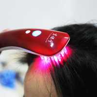 Grzebień na porost włosów laser + wibracje