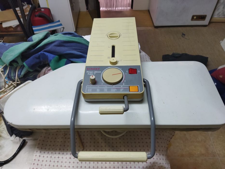 Maquina de passar a ferro a vapor, singer magic steam press 7