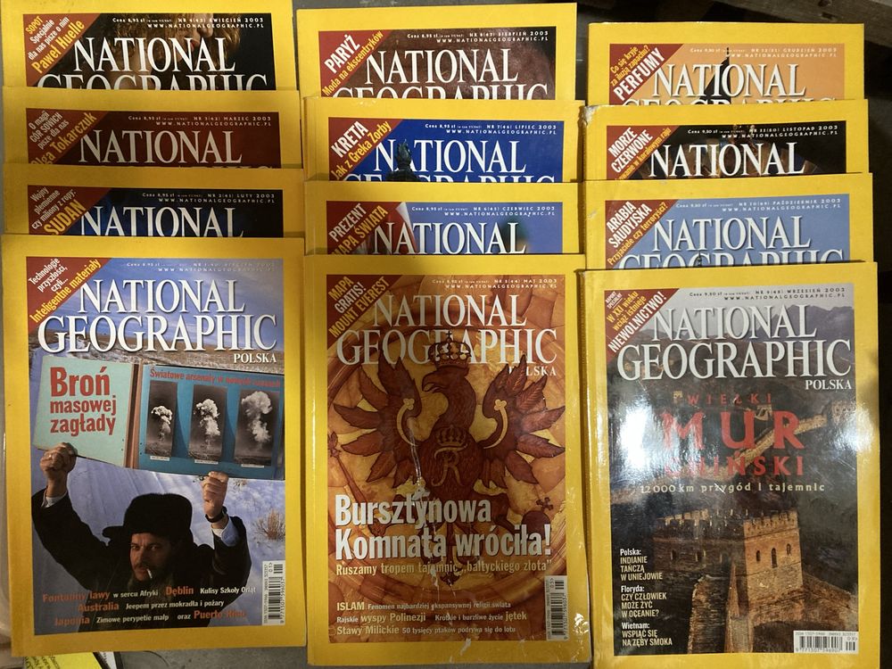 National Geographic rocznik 2003