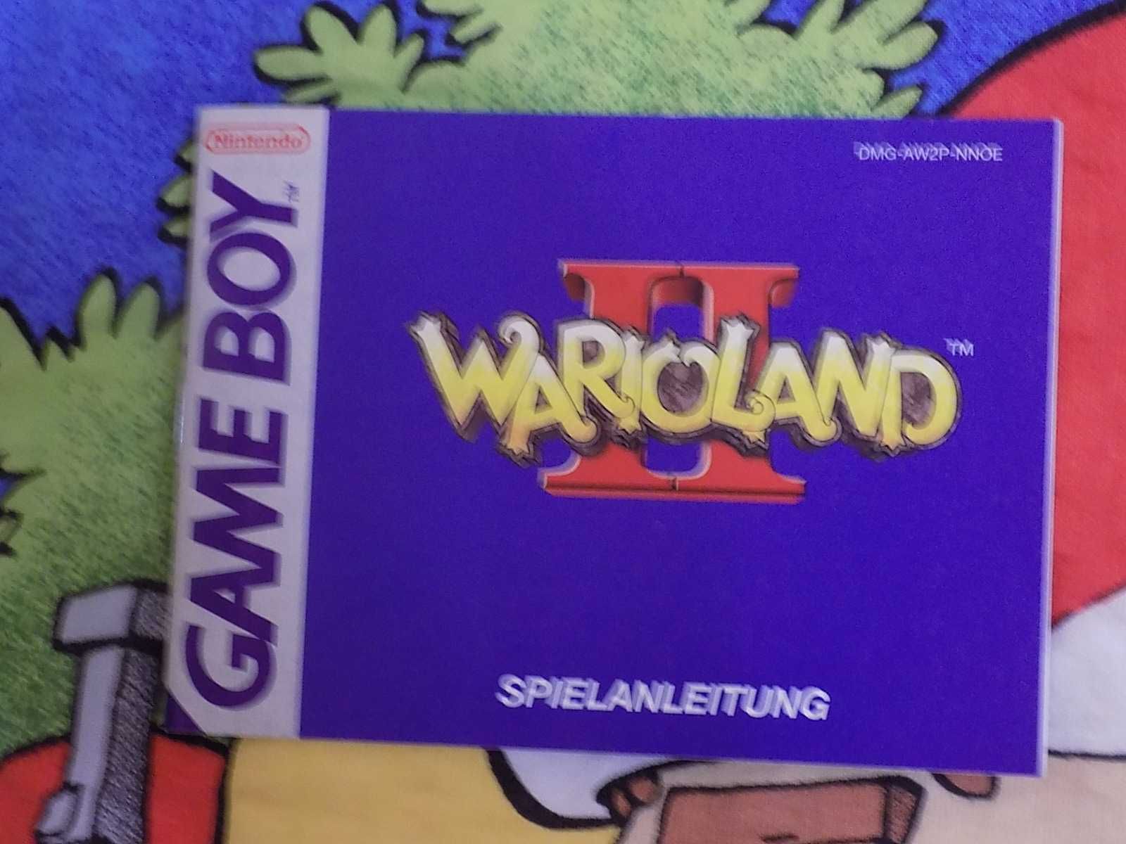 Wario Land 2 na Nintendo Game Boy/Game Boy Color/ GBA SP Advance+instr