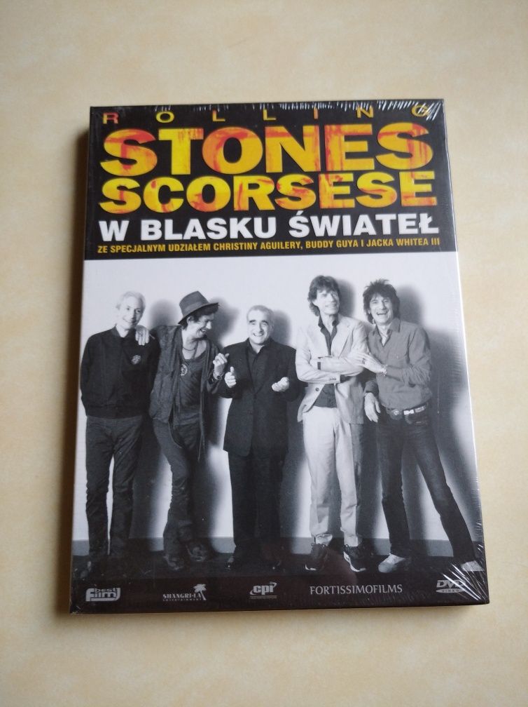 Rolling Stones w blasku świateł dvd Nowa w folii