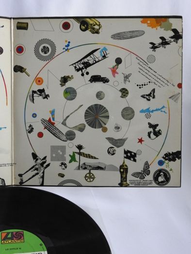 LED ZEPPELIN III LP 1970 Британская пластинка оригинал UK NM Re К50002