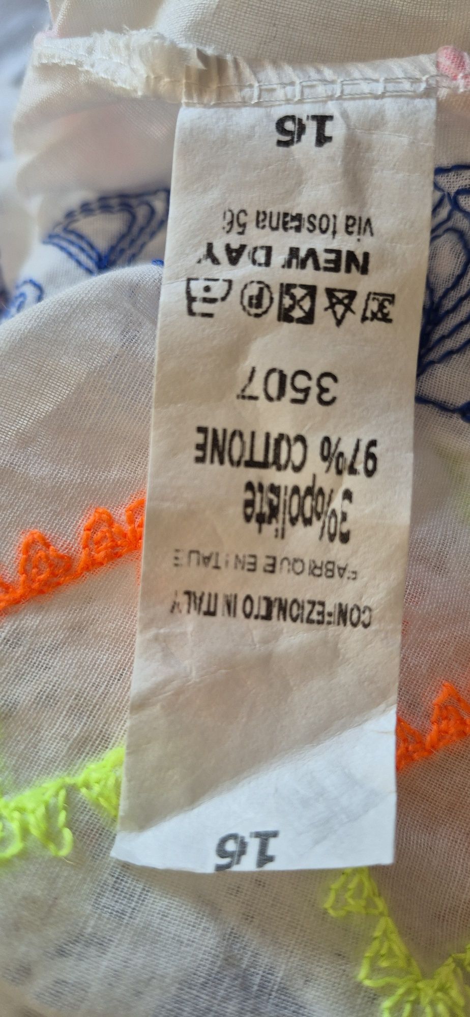 Kolorowa Sukienka na plażę Hiszpanka Plus Size uniwersalna