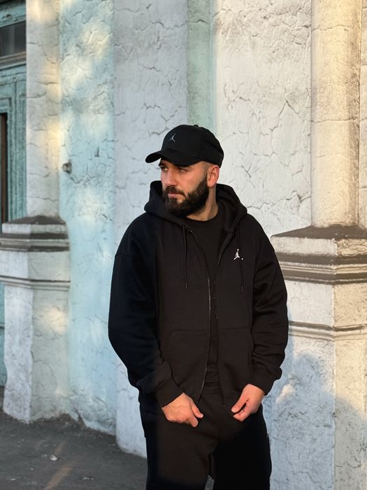 ОРИГІНАЛ‼️ Зіп-худі Air Jordan Brooklyn oversized оверсайз zip hoodie