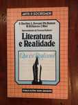 R. Barthes e outros - Literatura e Realidade