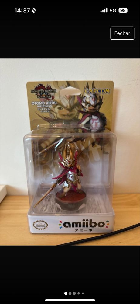 Nintendo amiibo capcom monster hunter