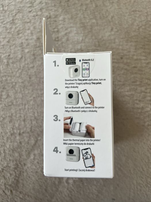 Mini drukarka termiczna blutooth Wi-Fi Nowa