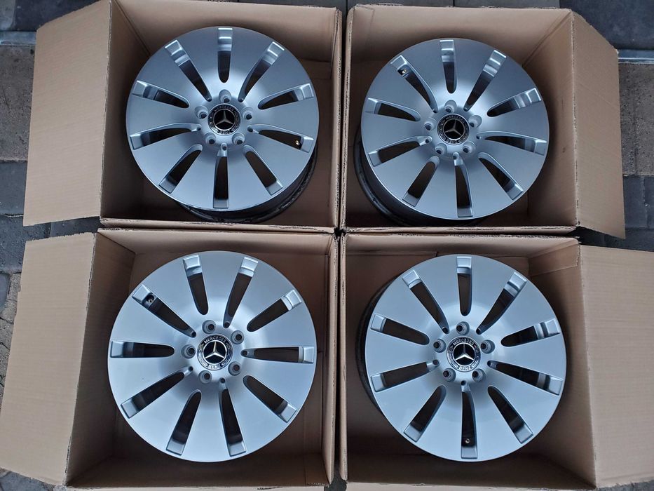 Alufelgi 16 5x112 Mercedes A B C V CLA Vito Viano Oryginalne ! 439#