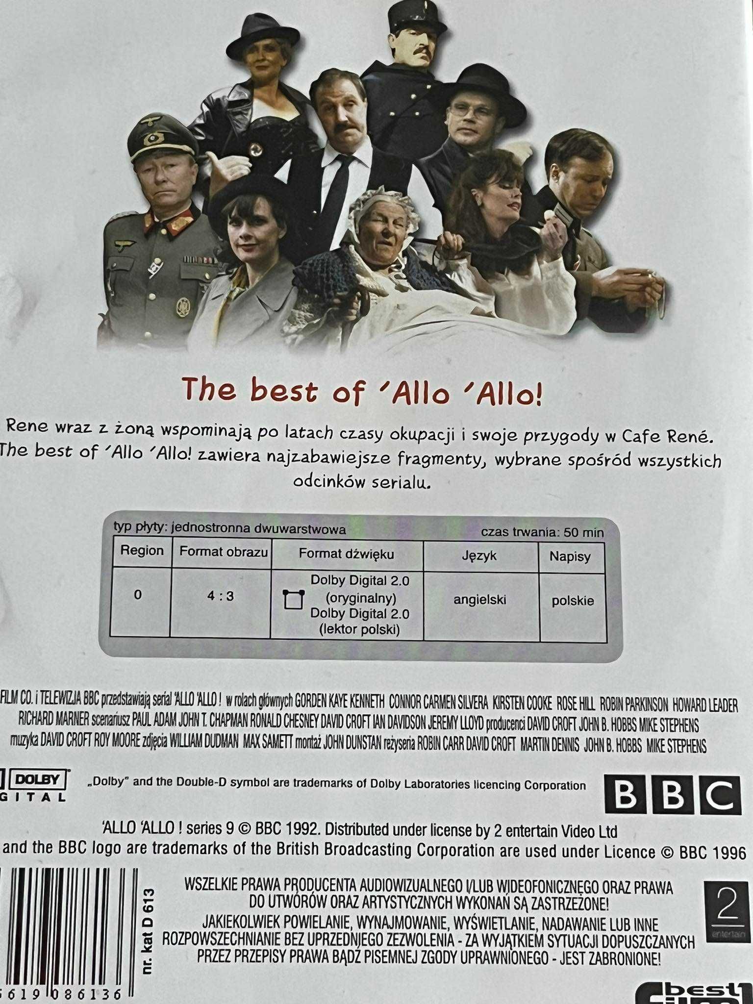 The Best Of Allo Allo! - DVD - jak NOWA - UNIKAT!