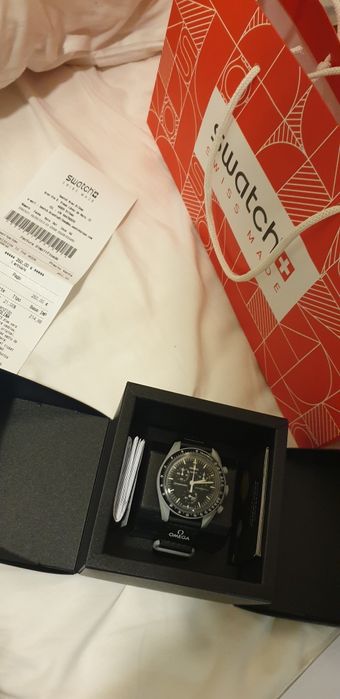 Omega Swatch Mission to the Moon *Novo com Fatura