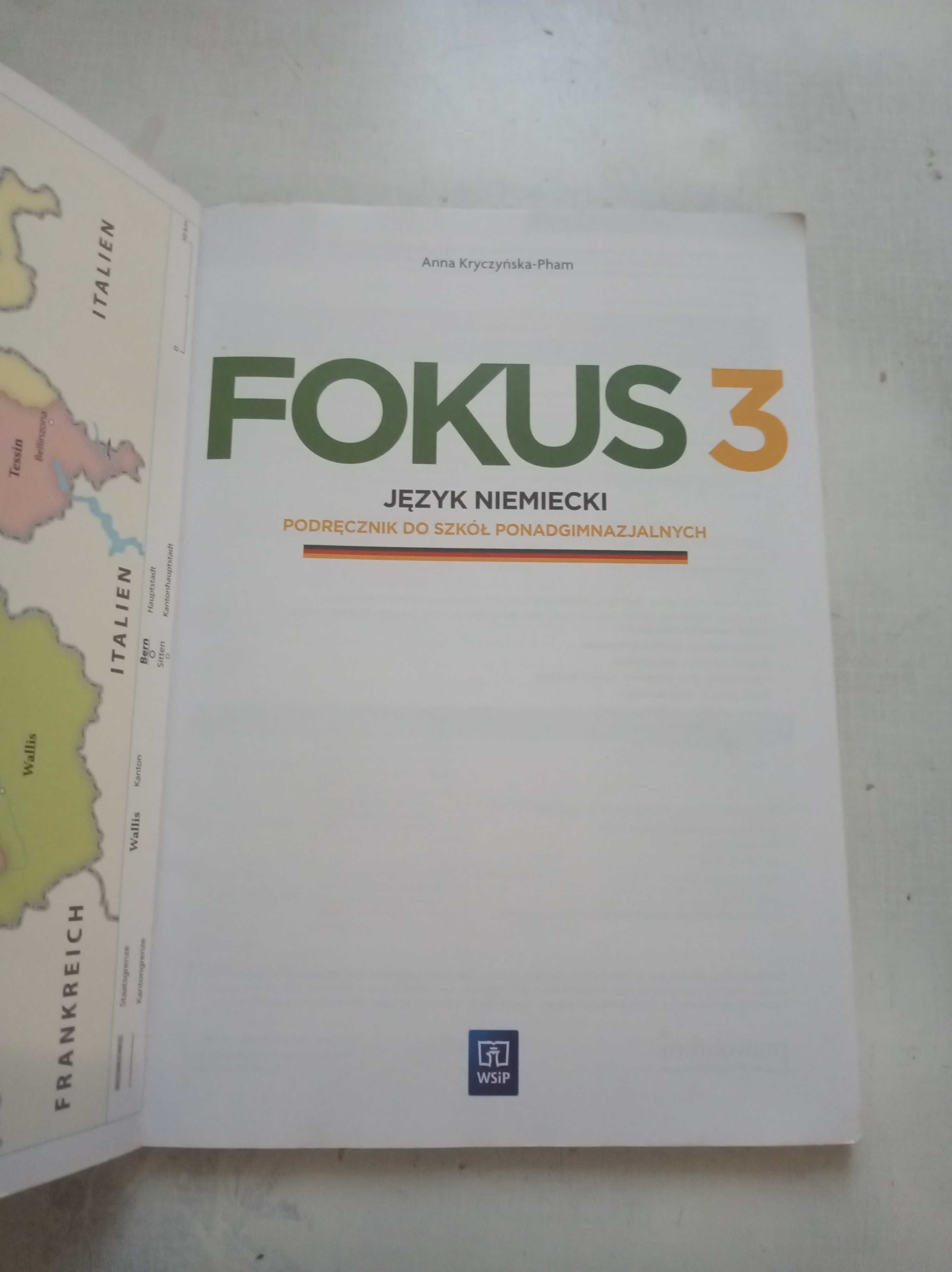 Podręcznik  Fokus 3  język niemiecki
