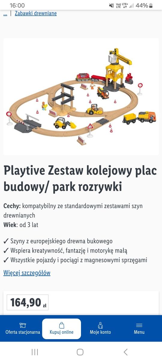 Klocki drewniane Ikea+Lidl