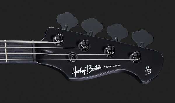 Нова бас гітара Harley Benton PJ-4 SBK Deluxe Series