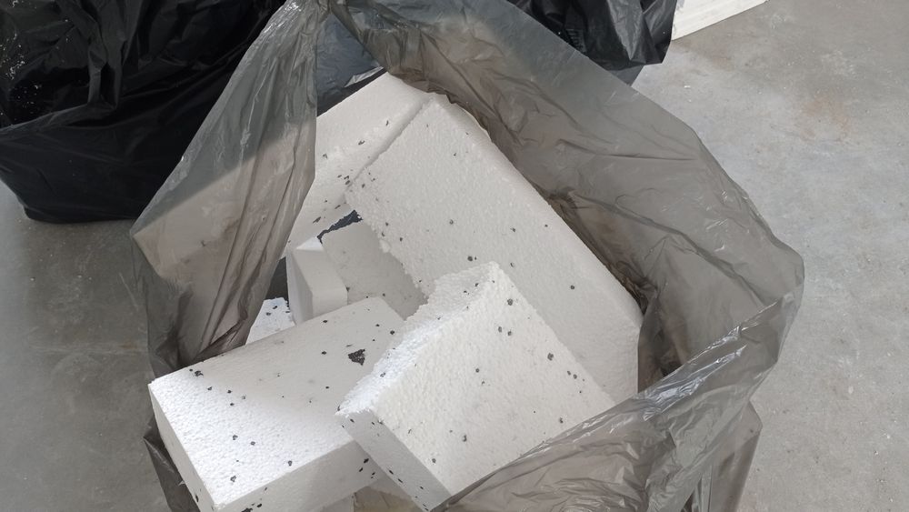 Styropian po budowie