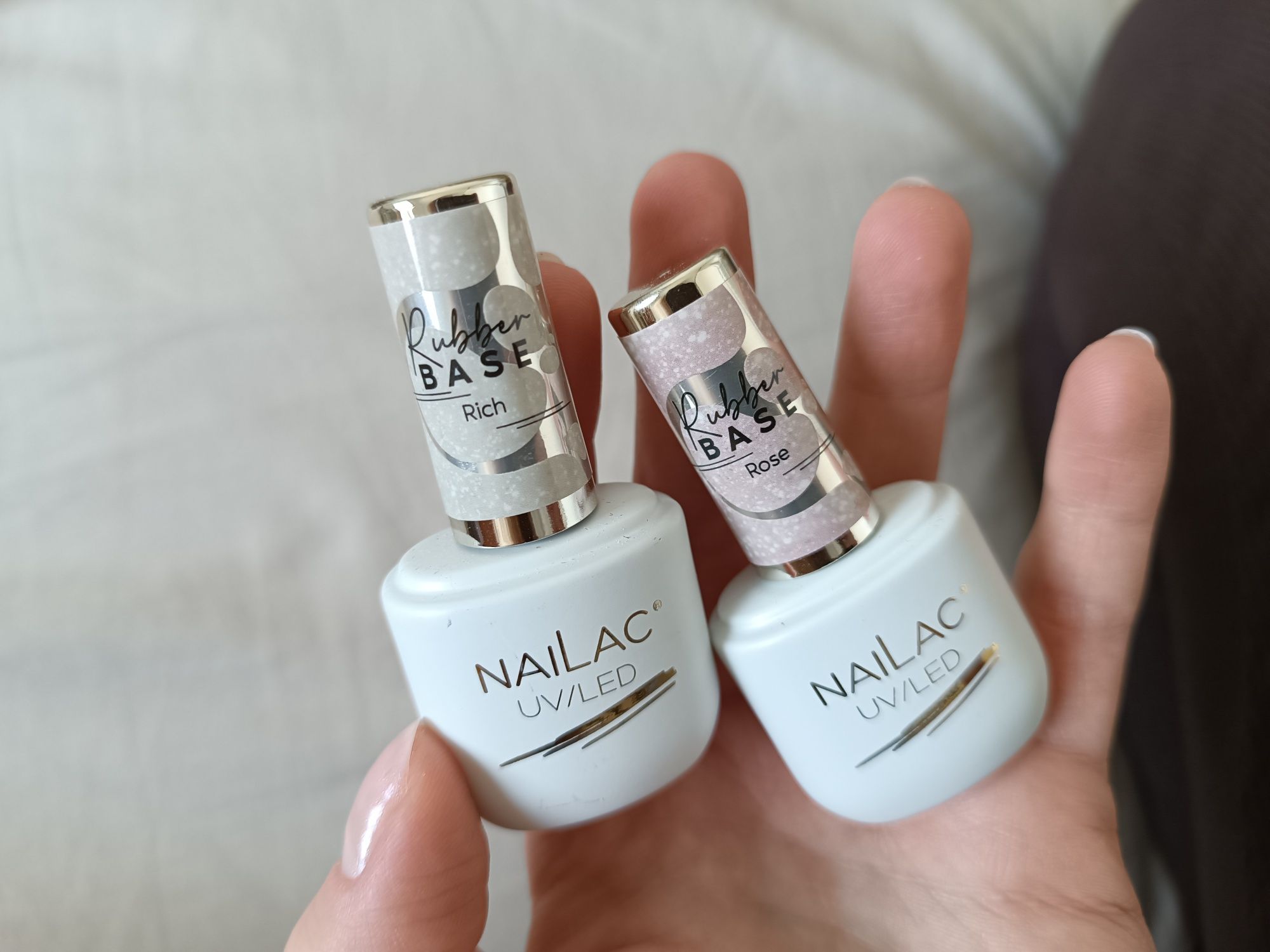2 nowe bazy kauczukowe NaiLac