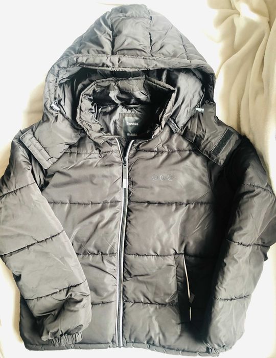 Kurtka zimowa młodzieżowa, chłopięca firmy BERSHKA, rozm.XS