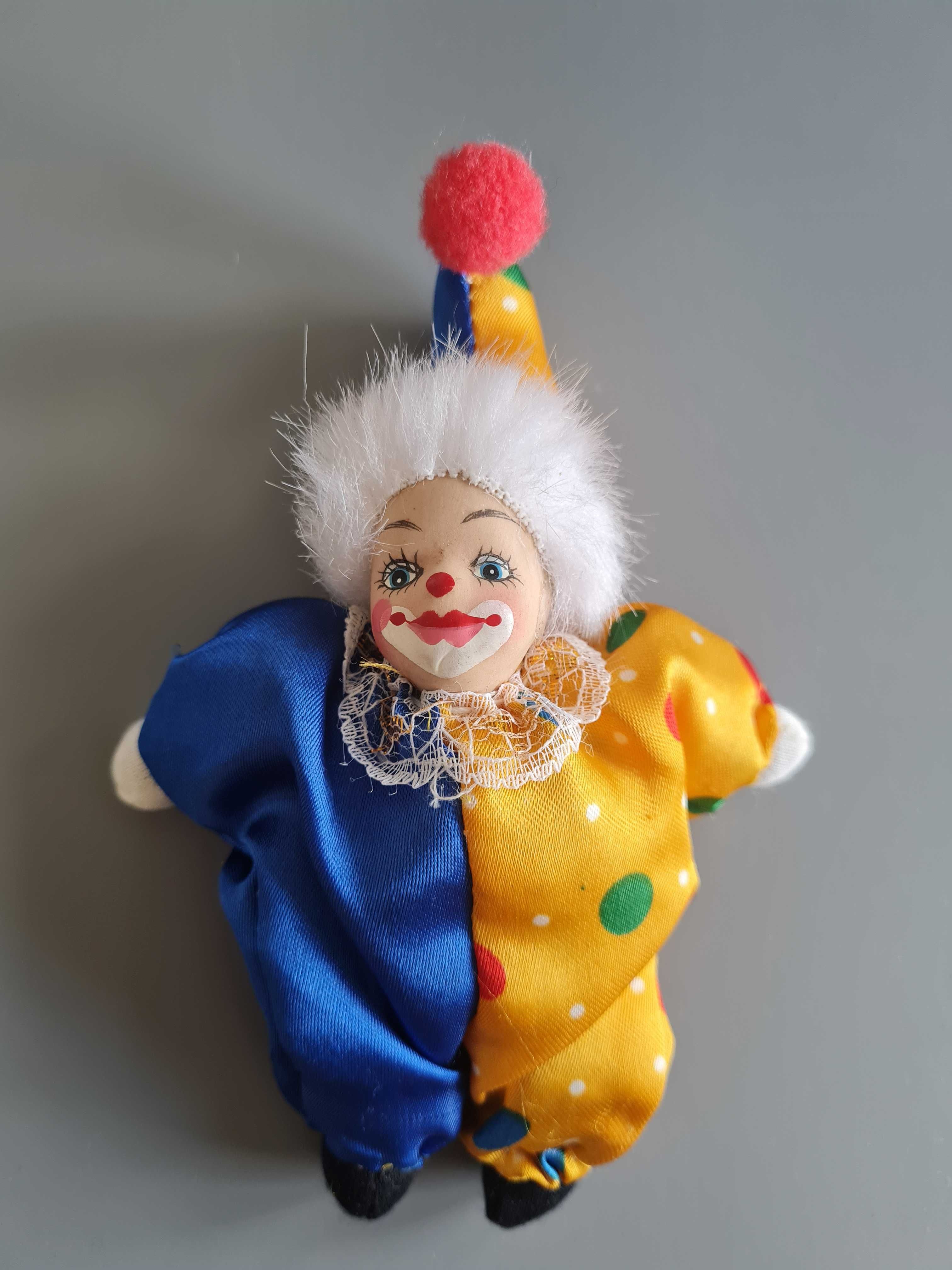 Zabawka figurka kolorowy ozdobny pajac pajacyk klaun
