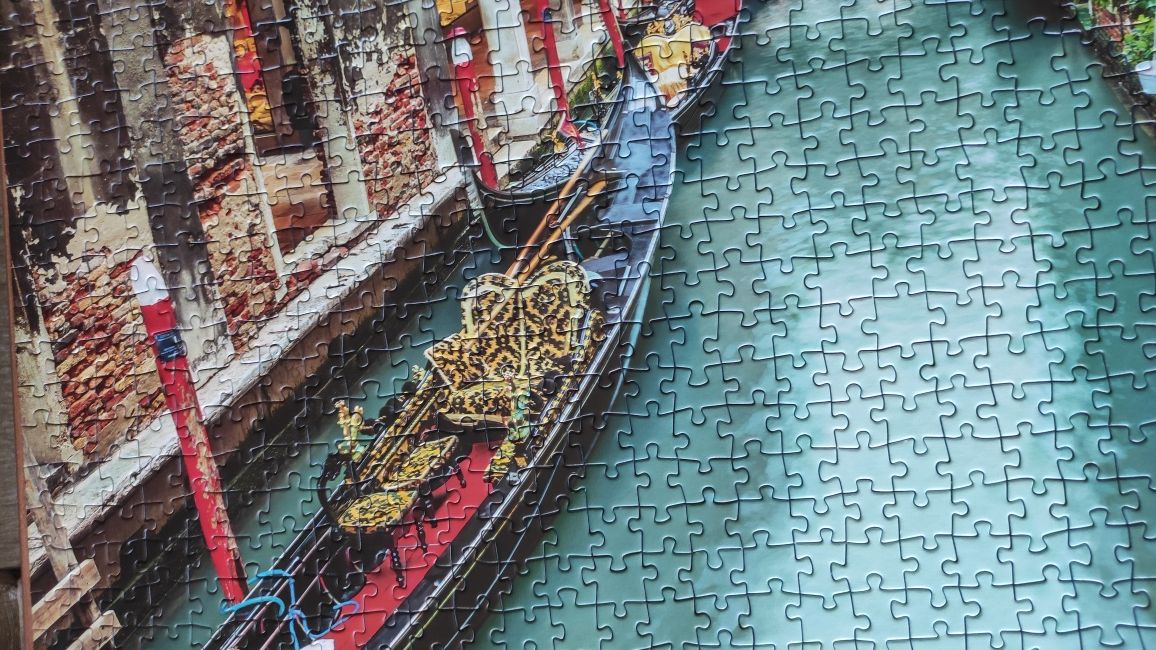 Puzzle Clementoni kompletne stan idealny 1000 Kanał w Wenecji