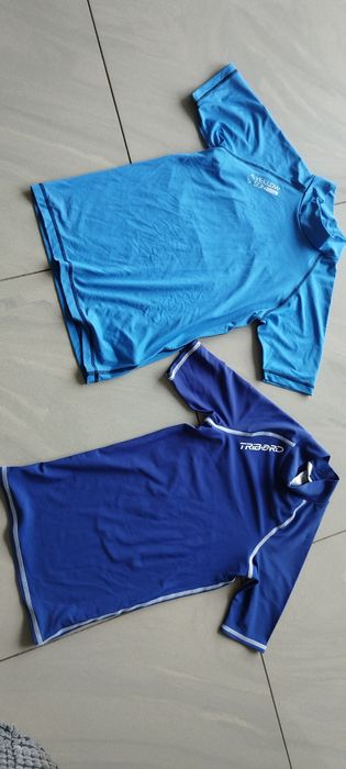 Zestaw 2  t-shirtów rowerowych sportowych 146/158