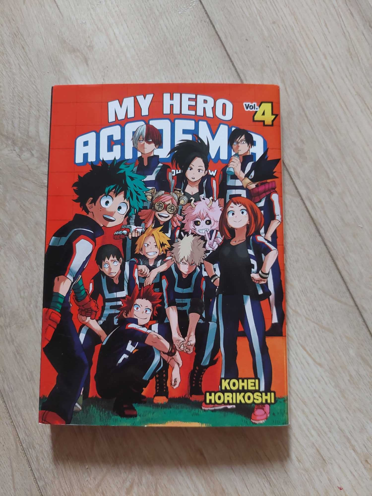 Manga My Hero Academia vol 4