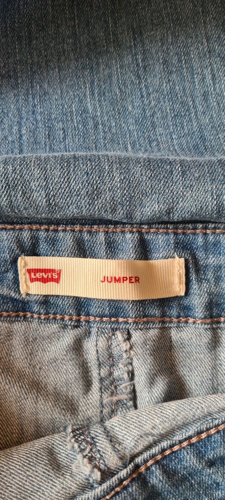 Сарафан джинсовый,  LEVI'S , 158-170 см , 12-15 років , бретелі регуль