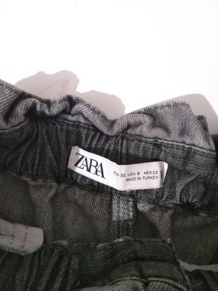 Zara baggy jeans grafit rozmiar XXS / 32