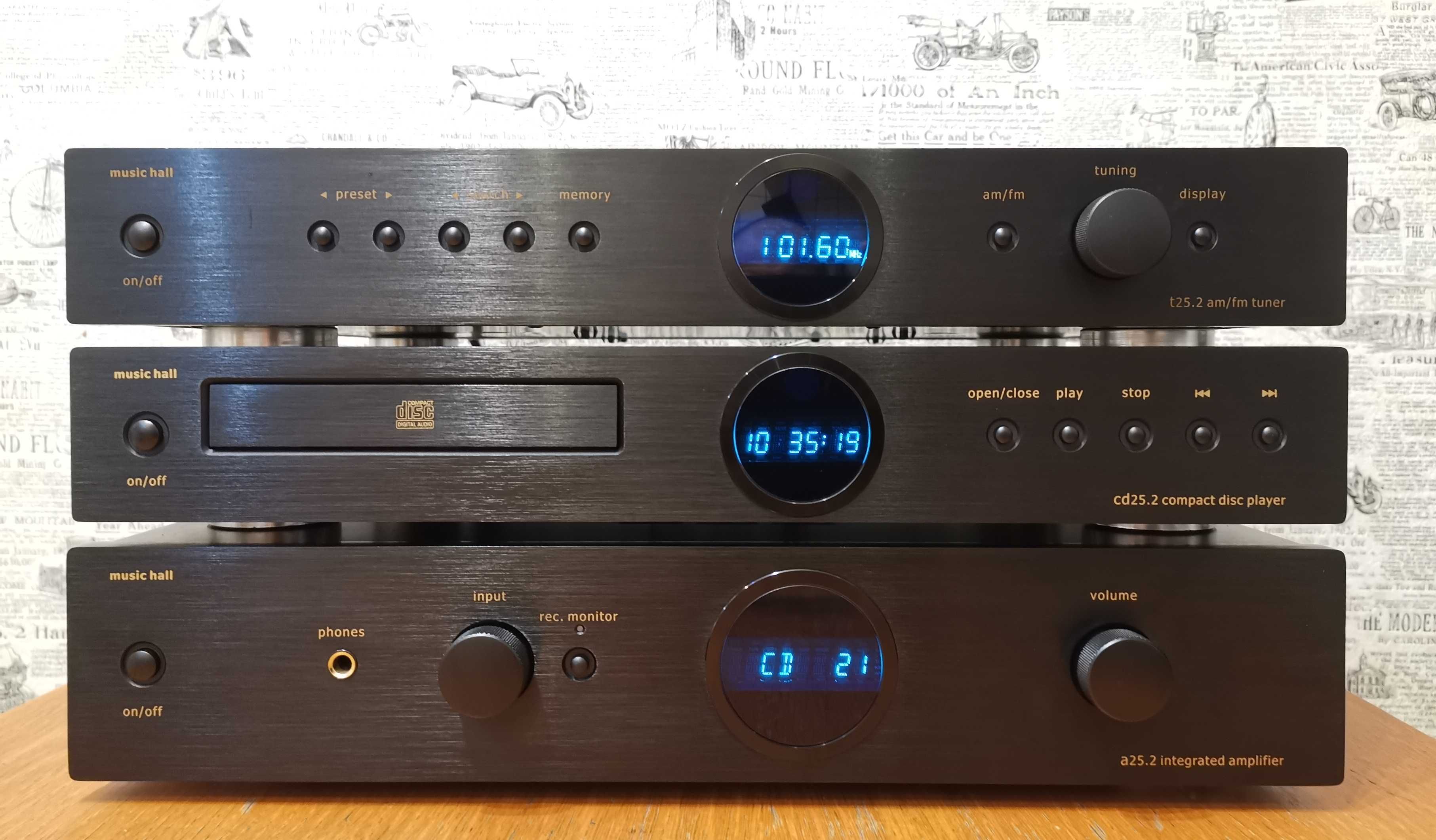 Zestaw stereo firmy Music Hall 25.2