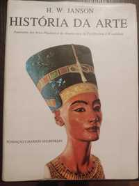 Livro "História da Arte" de H. W. Janson de 1984