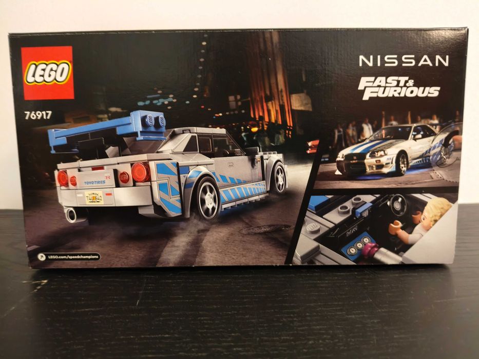 Lego Velocidade Furiosa Nissan Skyline GT-R (R34), Novo e Selado