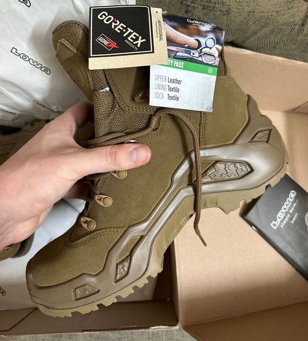 Тактичні / трекінгові військові черевики Lova z-6s gtx c gore tex