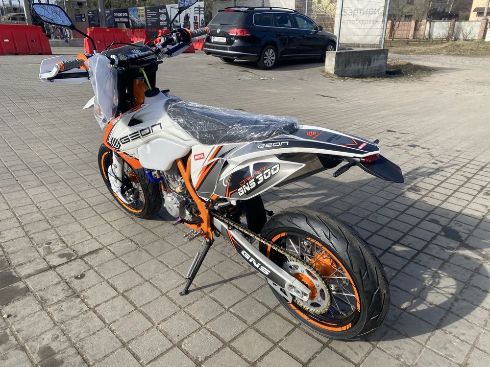 NEW Geon Dakar NC GNS 300, Carb DOHC Motard (17/17)